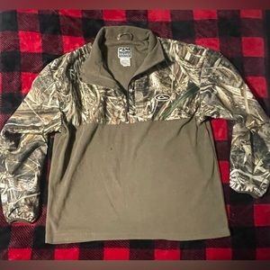 Drake Waterfowl Refuge Eqwader 1/4 Zip Jacket, Realtree Max-5, Medium